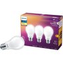 PHILIPS 60W Ultra Definition A19 WarmGlow Soft White Dimmable LED Light Bulbs - 3 Pack